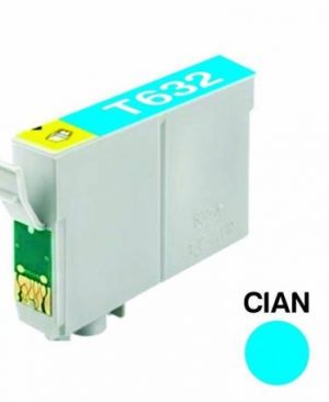 Cartucho para Epson T632 Cyan alternativo